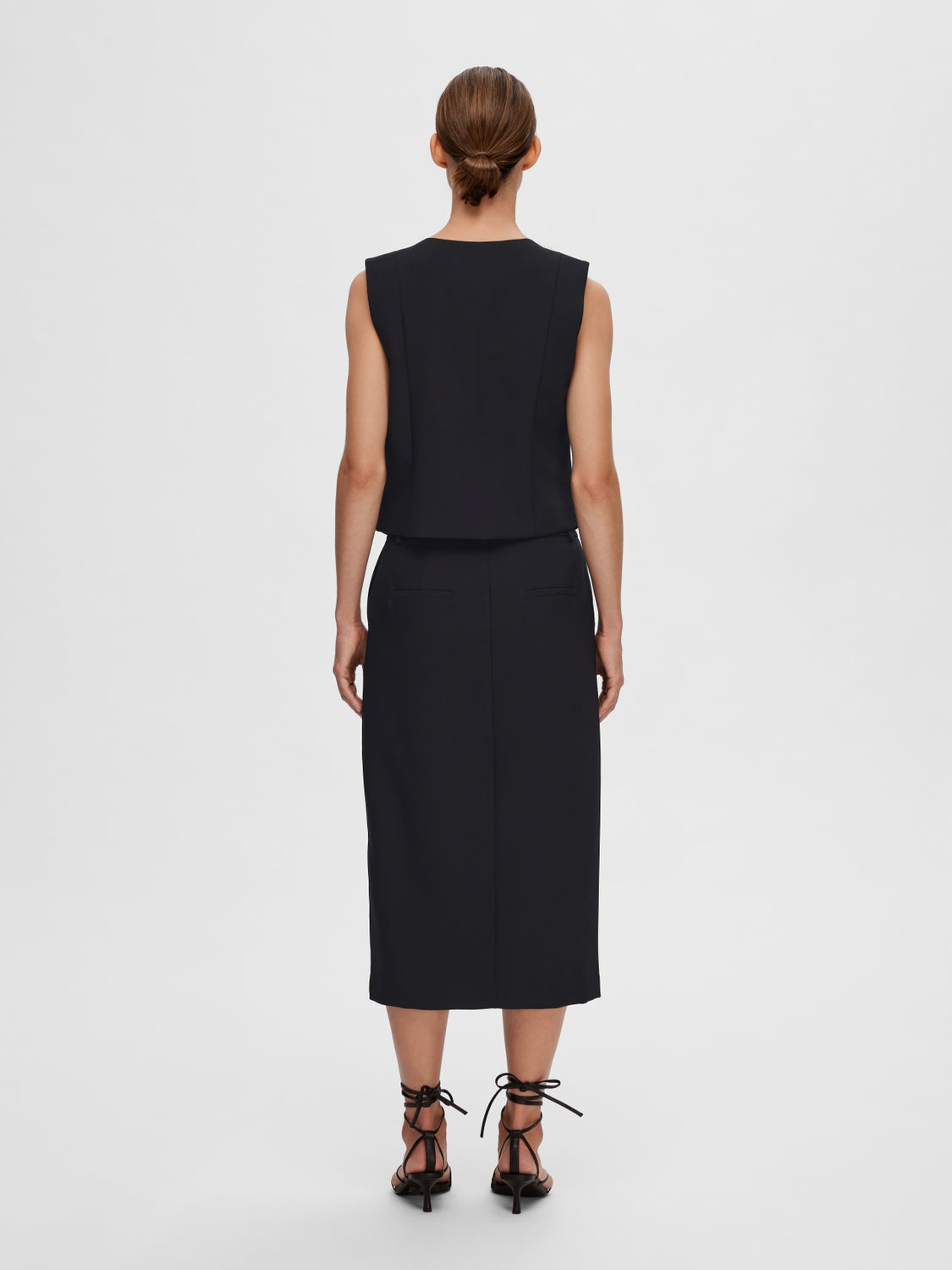 SLFRITA Waistcoat - Black